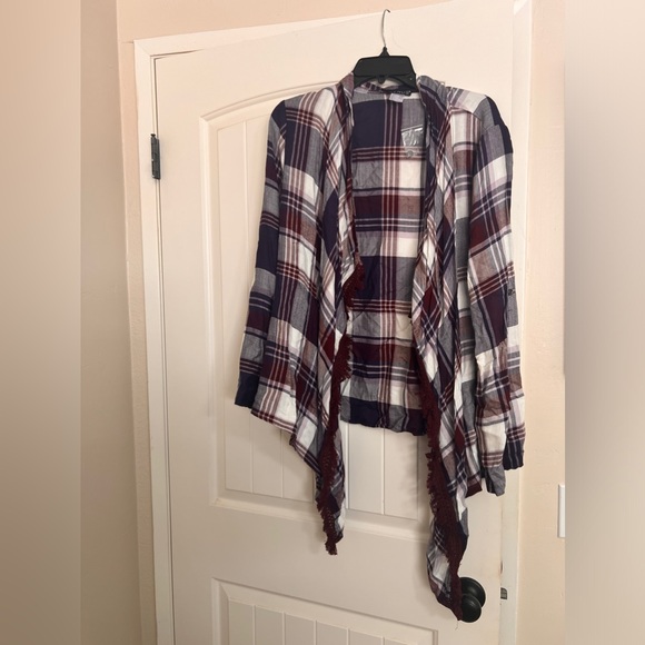 NWOT Venus Plaid wrap Sz M - Picture 3 of 7